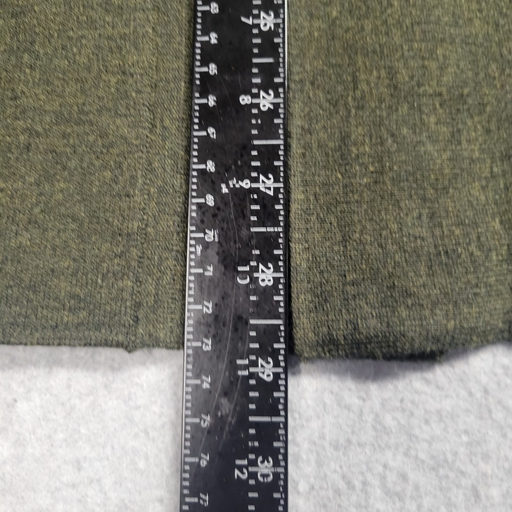 Lululemon Sit In Lotus Wrap II Merino Wool Open Cardigan Sweater Womens 12 Green - Picture 5 of 10